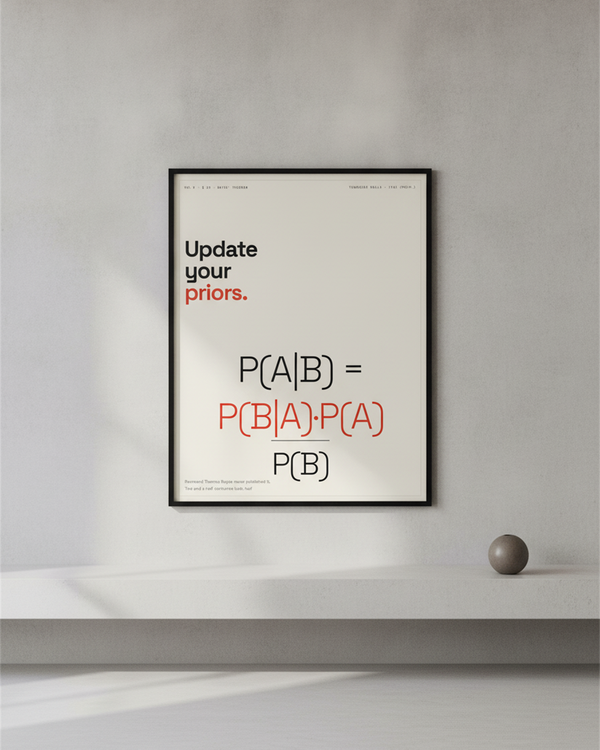 Bayes' Theorem Statistics Print