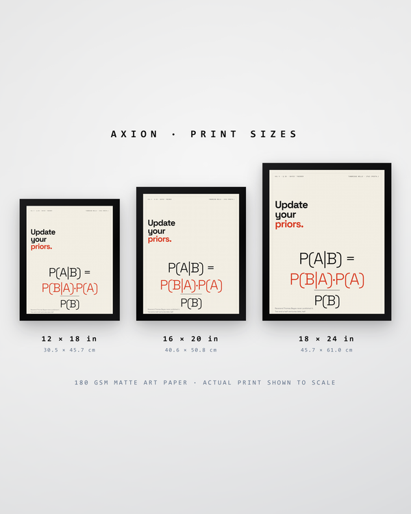 Bayes' Theorem Statistics Print