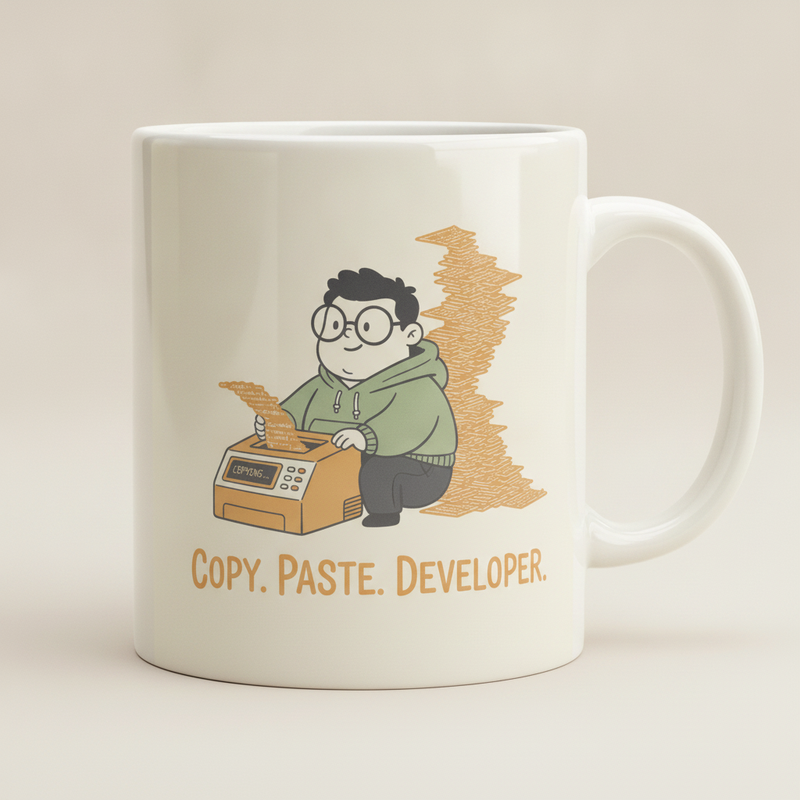 Copy. Paste. Developer.