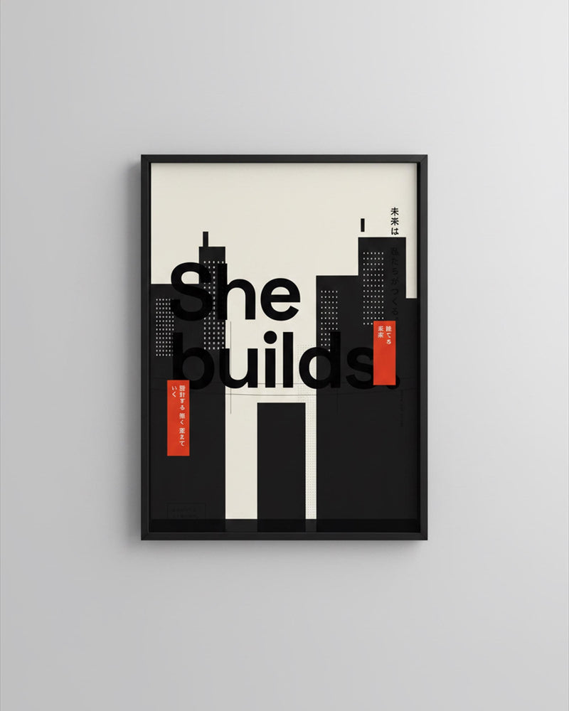 Women in Tech Minimalist Poster