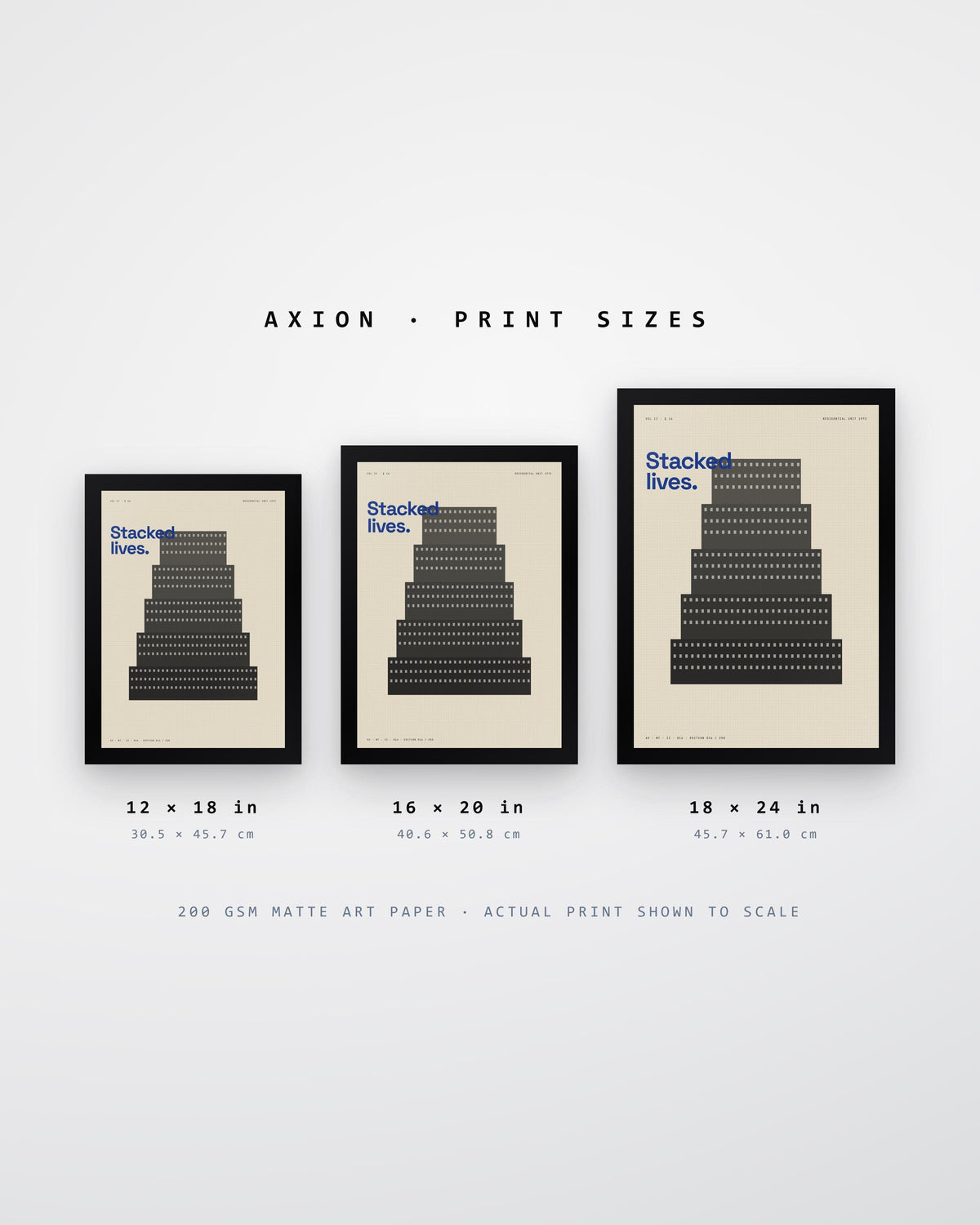 Brutalist Tower Block Print