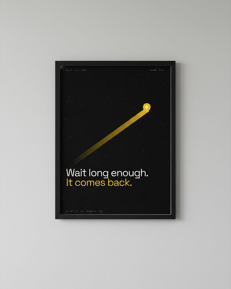Comet Path Art Print