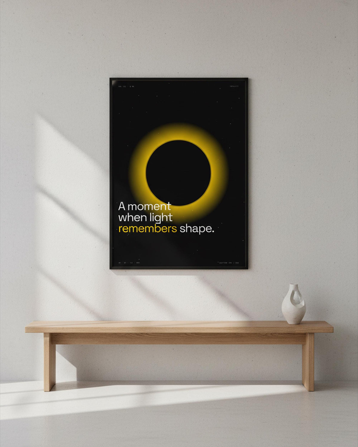 Solar Eclipse Art Print