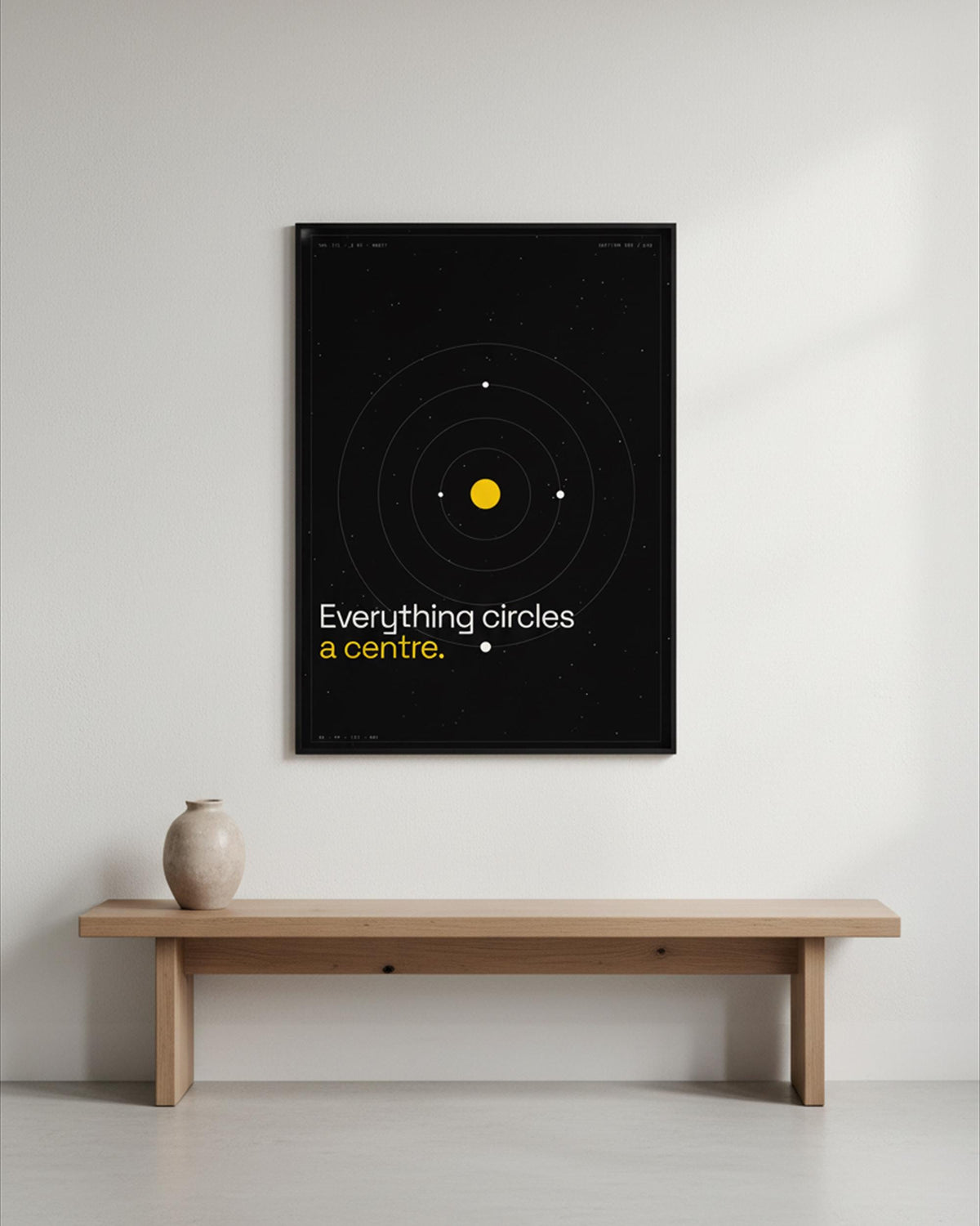 Planetary Orbit Art Print