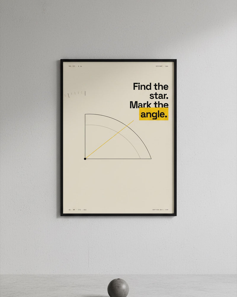 Sextant Navigation Art Print
