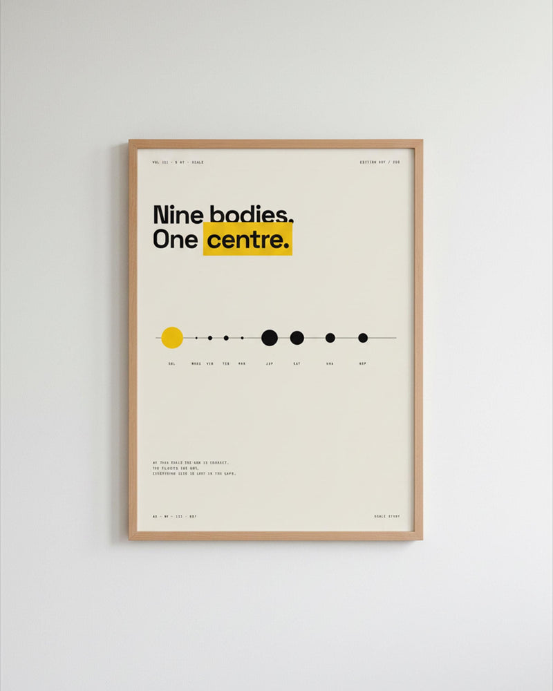 Solar System Art Print