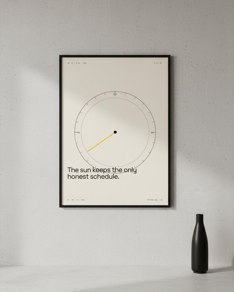 Sundial Art Print
