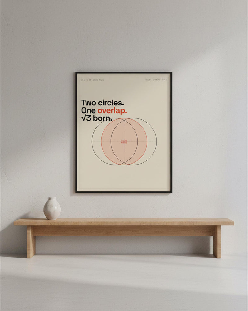 Vesica Piscis Sacred Geometry Print