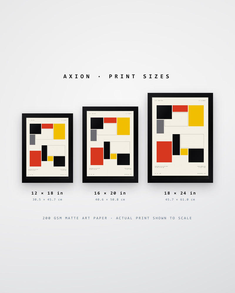 Grid Study Minimalist Poster
