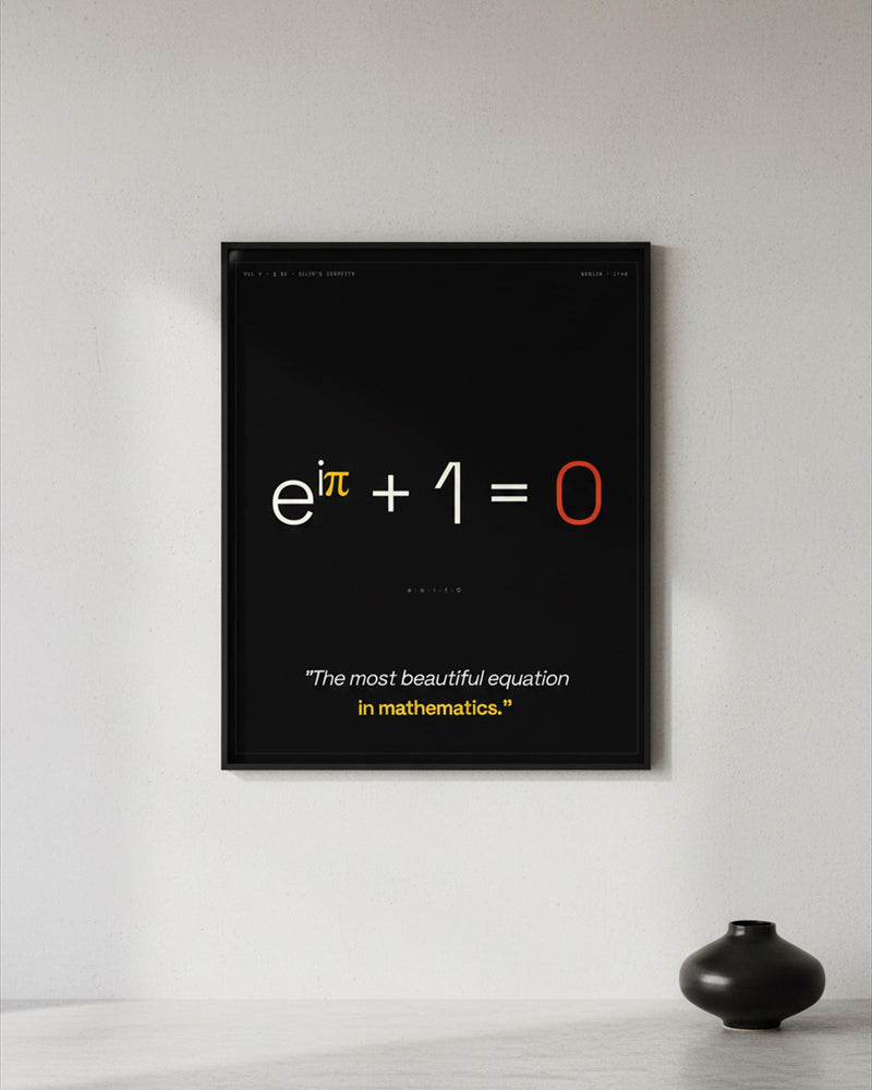 Euler's Identity Math Print