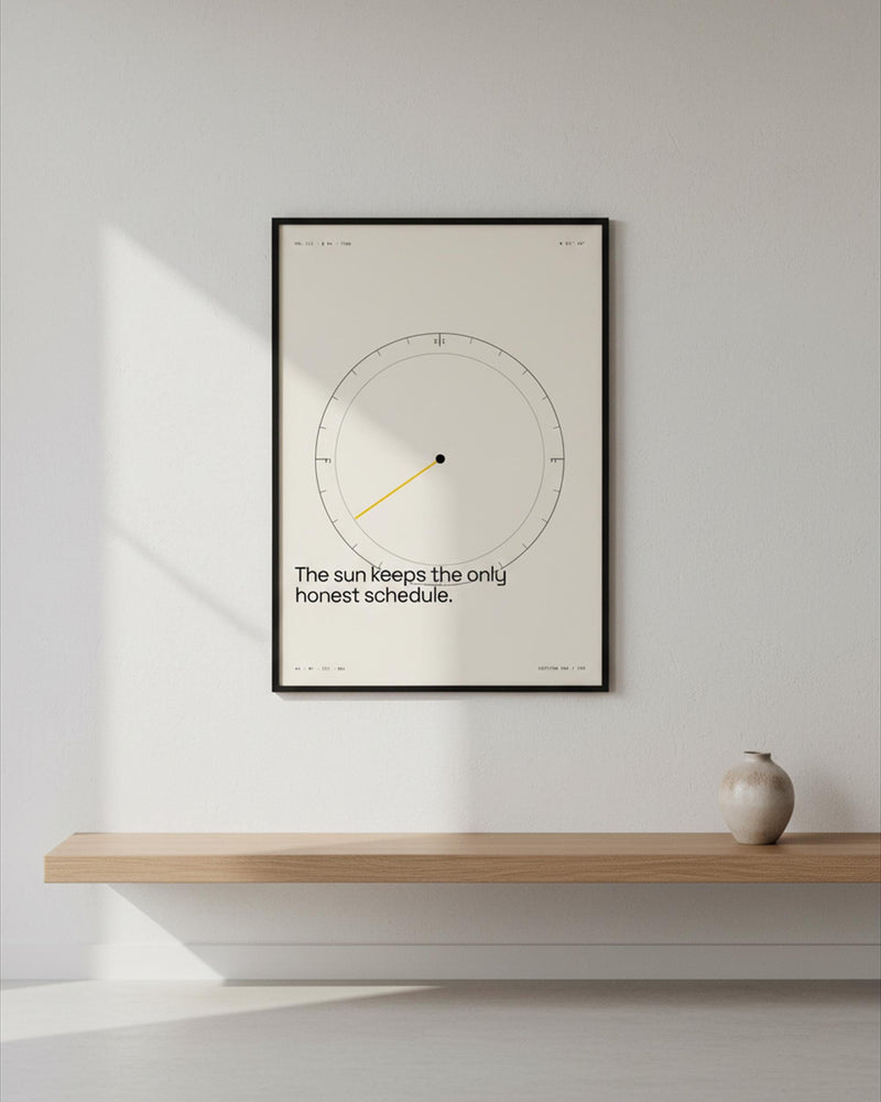 Sundial Art Print
