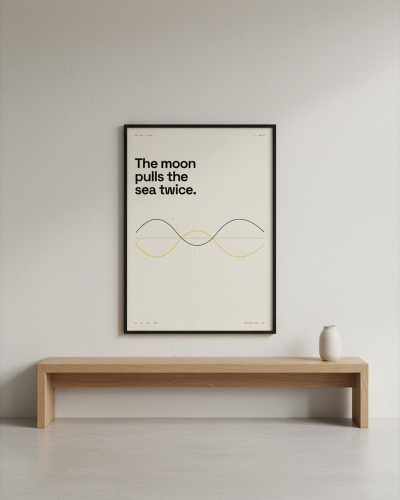 Lunar Tides Art Print