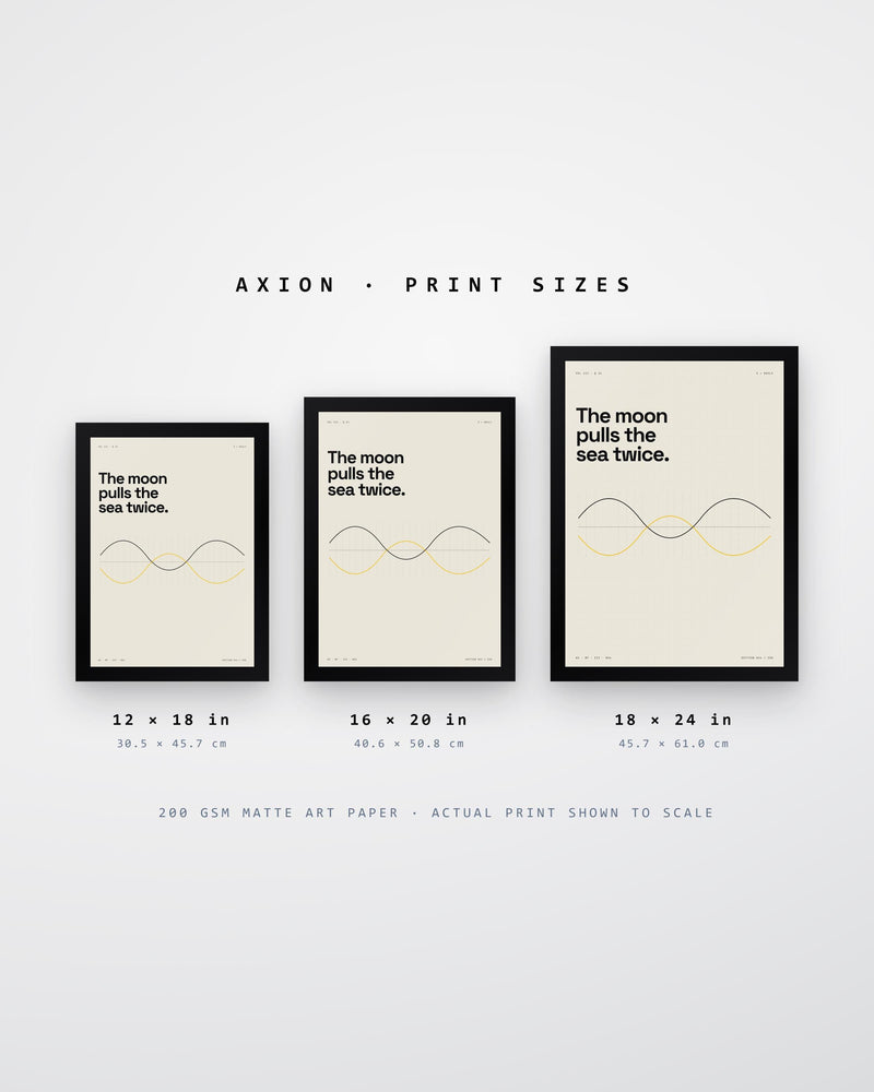 Lunar Tides Art Print