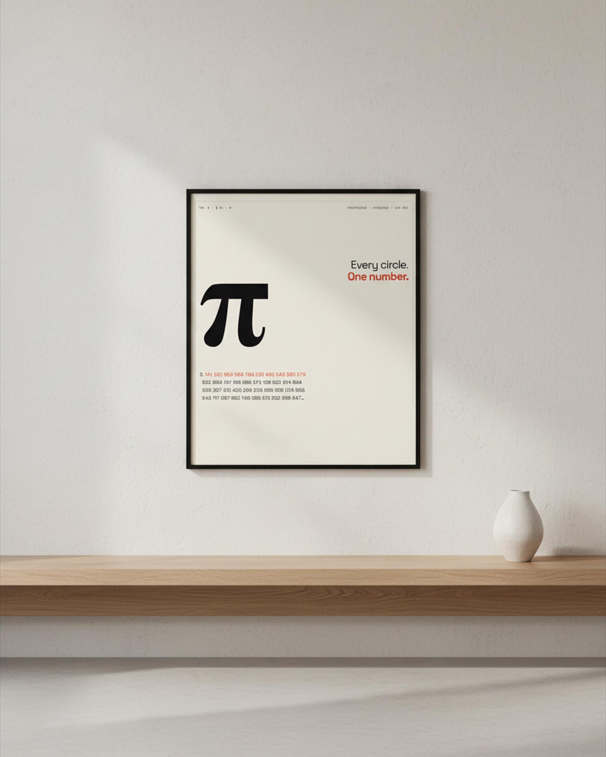 Pi Wall Art Print