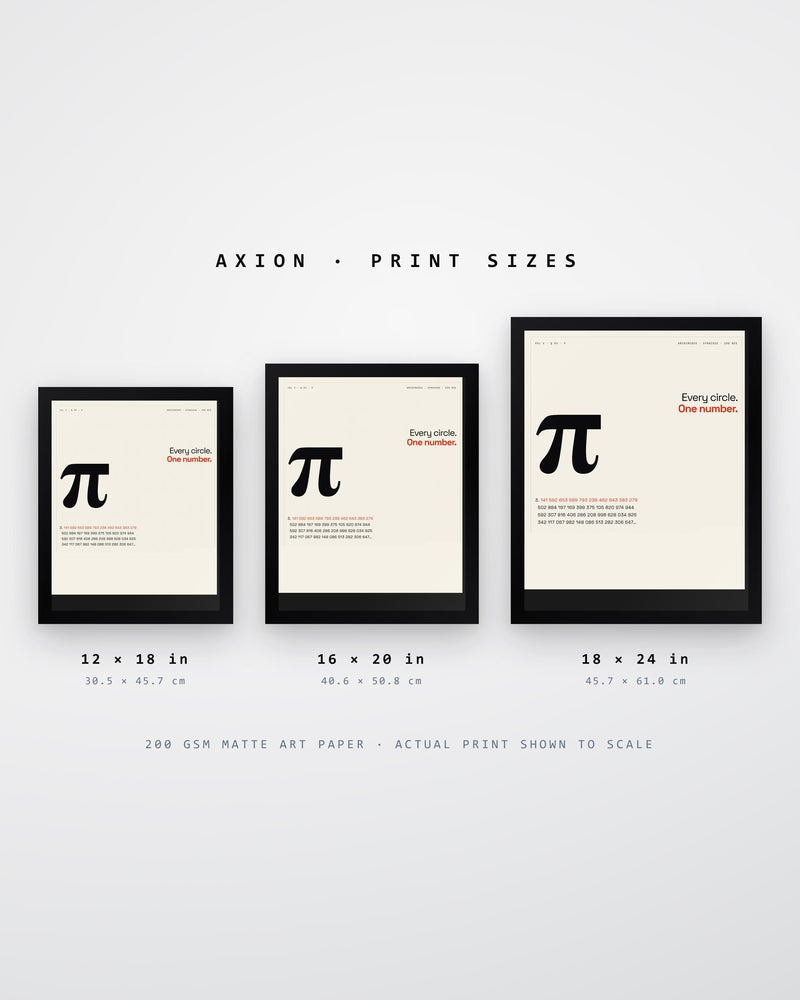 Pi Wall Art Print