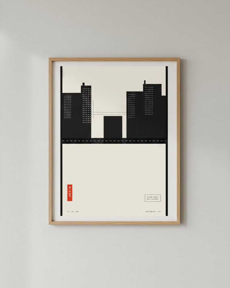 Build Future Minimalist Typographic Poster