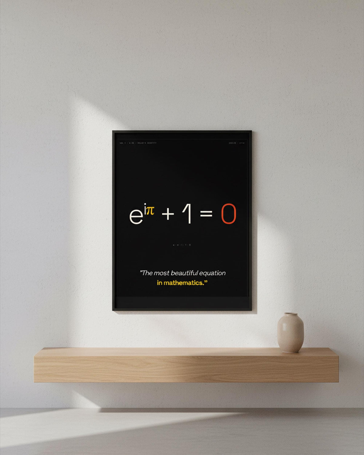 Euler's Identity Math Print