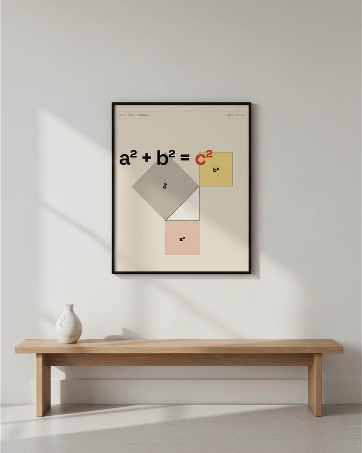 Pythagorean Theorem Math Print