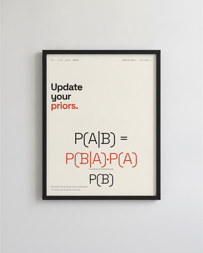 Bayes' Theorem Statistics Print
