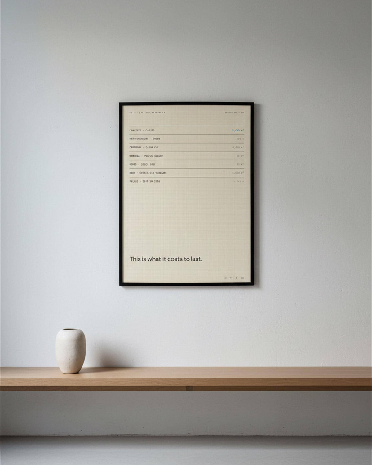 Concrete Material Study Print