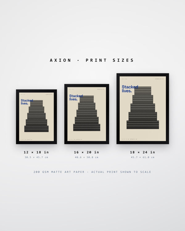 Brutalist Tower Block Print