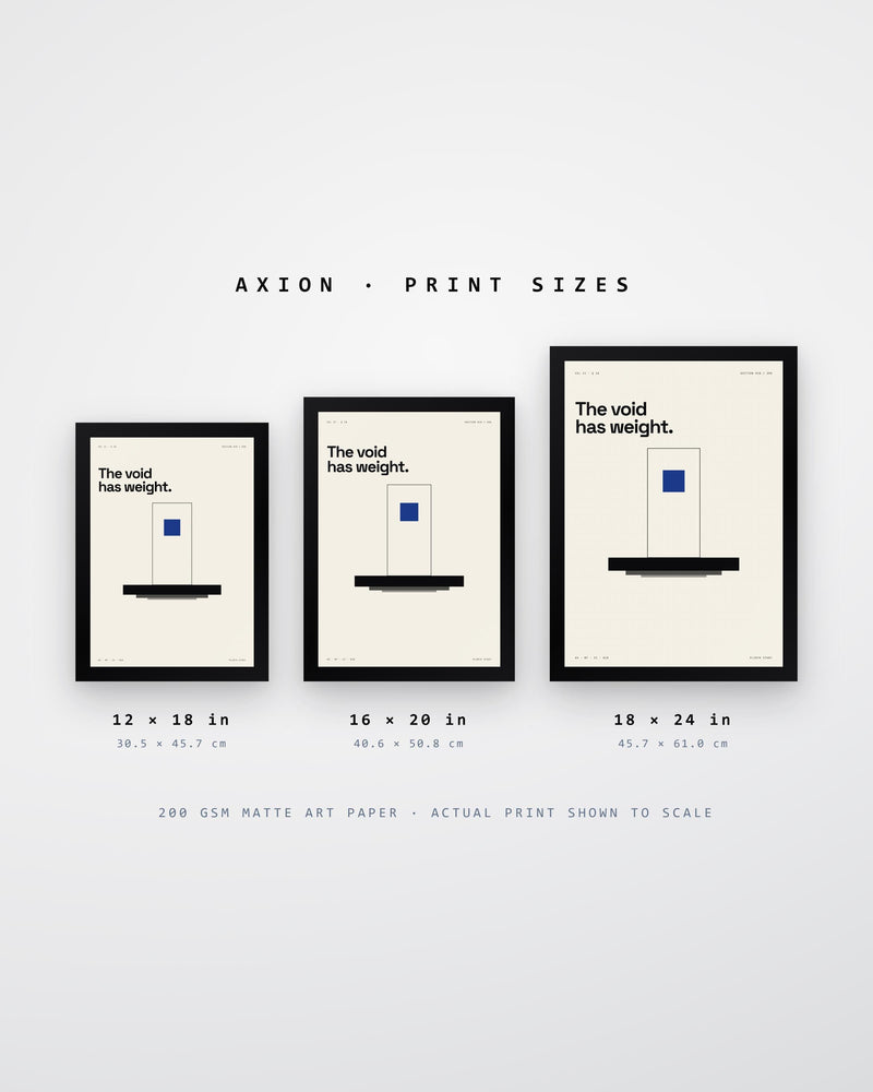 Void on Plinth Architecture Print