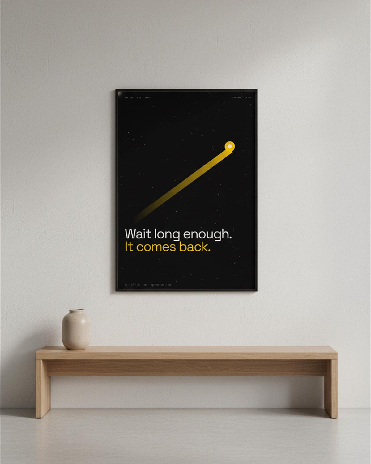 Comet Path Art Print