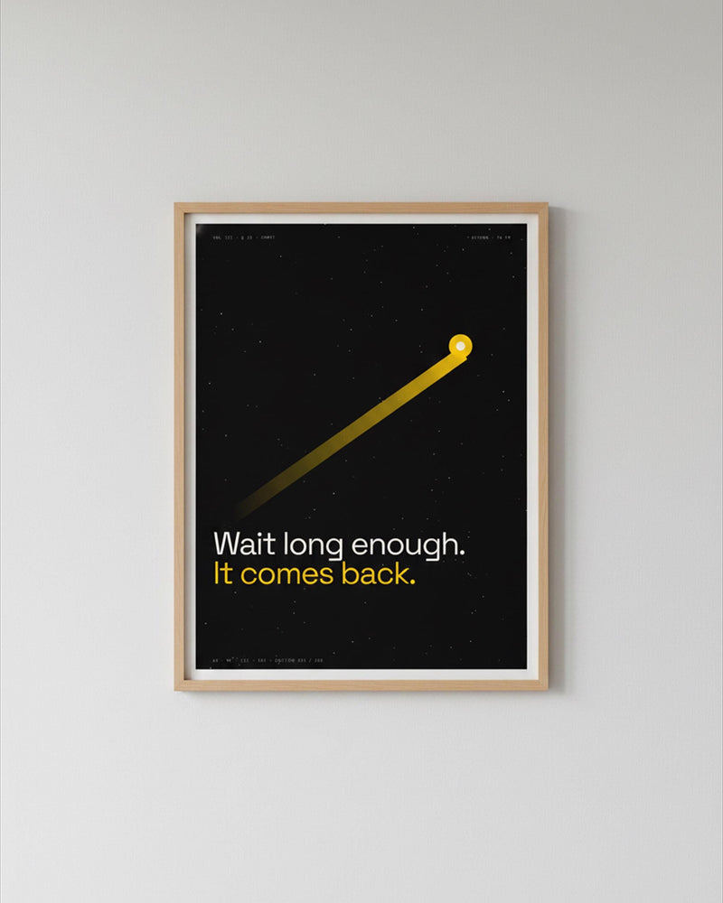Comet Path Art Print