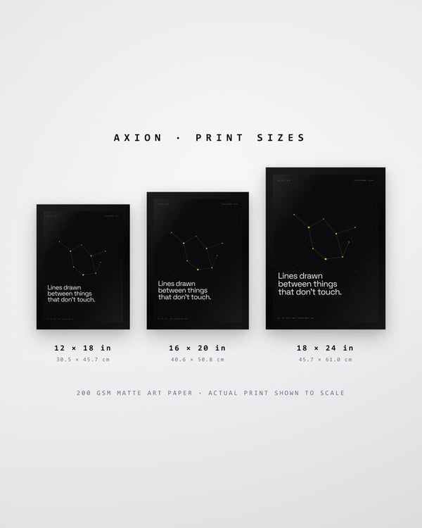 Constellation Star Map Print
