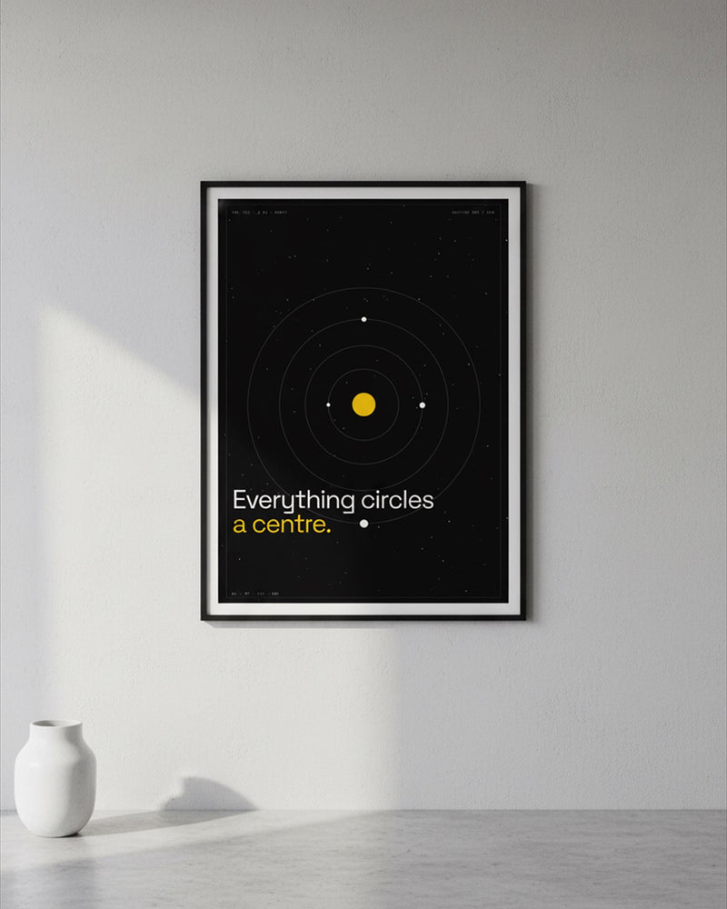 Planetary Orbit Art Print