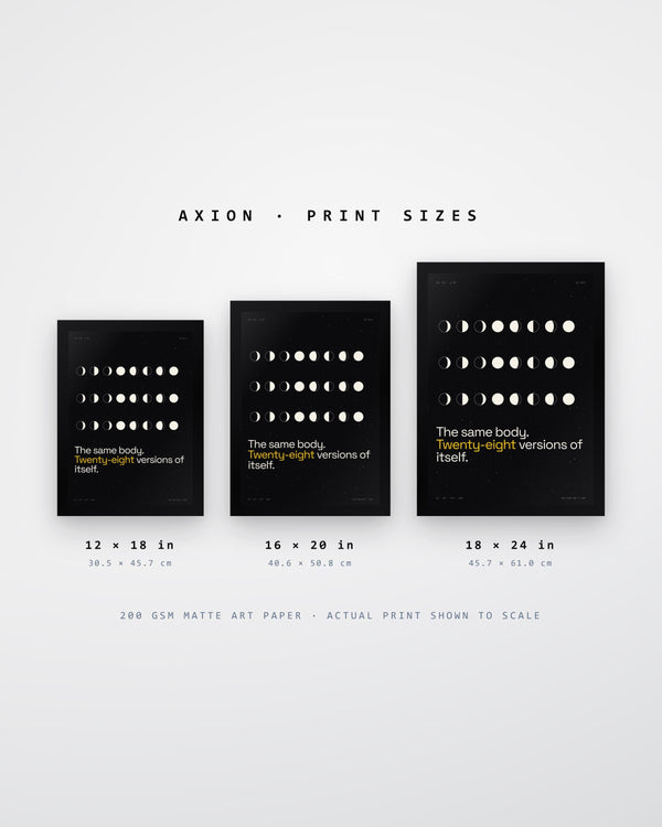 Moon Phases Print