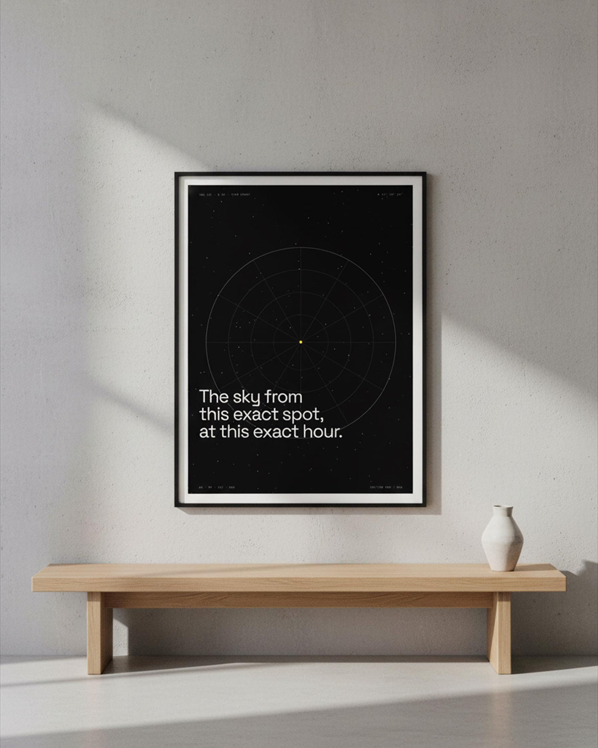 Celestial Star Map Print