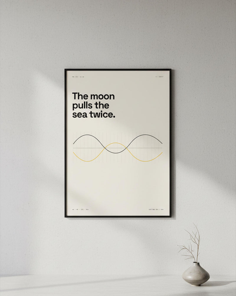 Lunar Tides Art Print