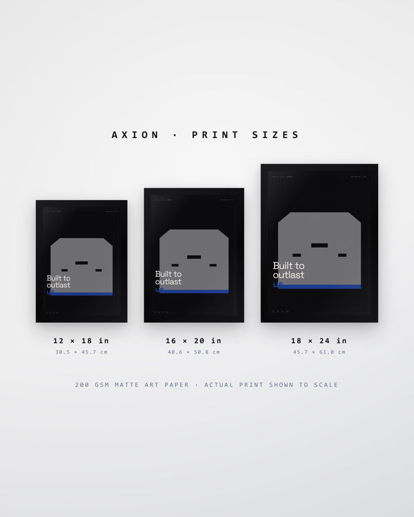 Brutalist Bunker Architecture Print
