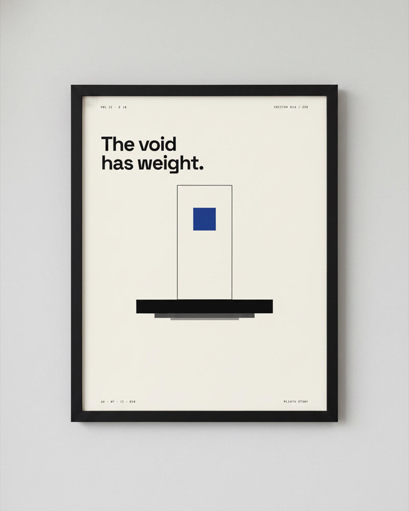 Void on Plinth Architecture Print