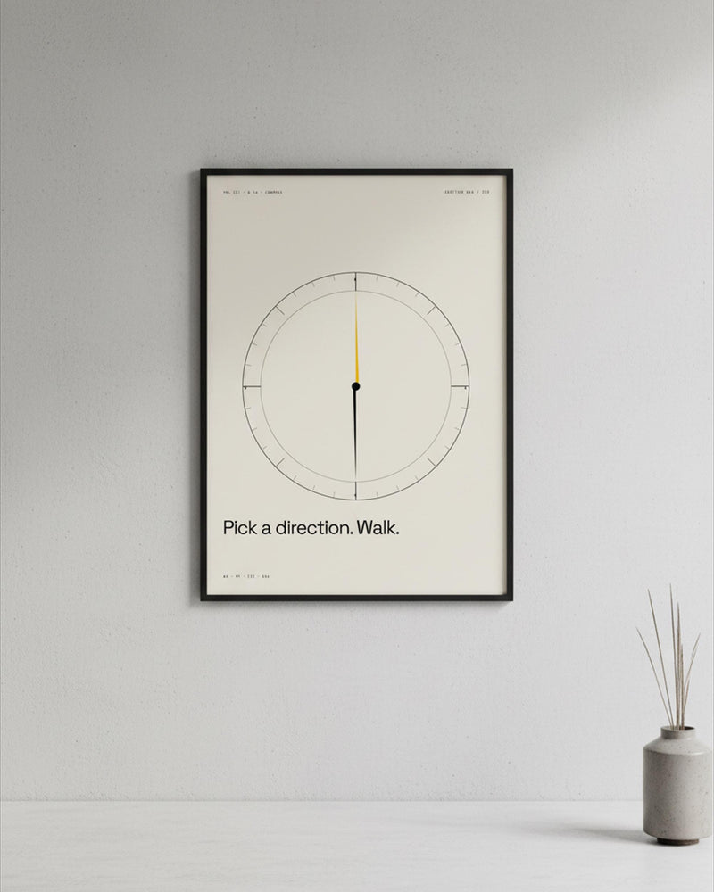 Compass Rose Art Print