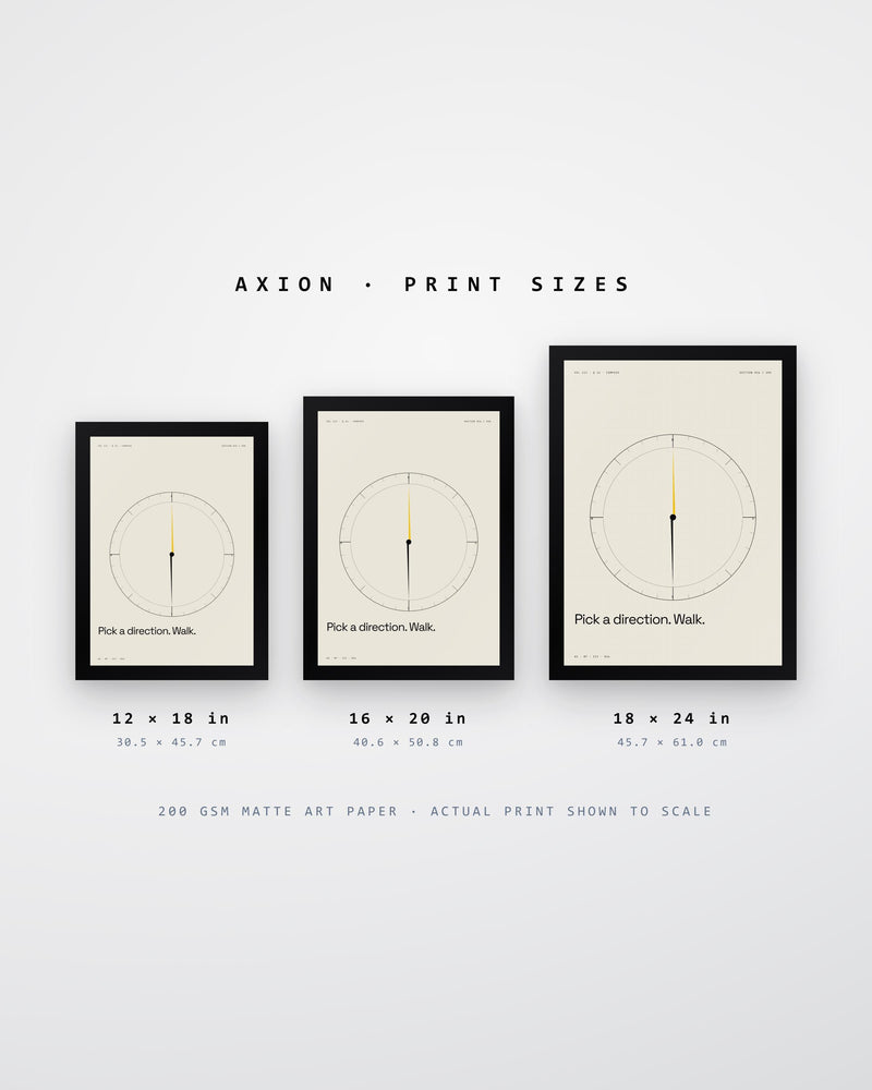 Compass Rose Art Print