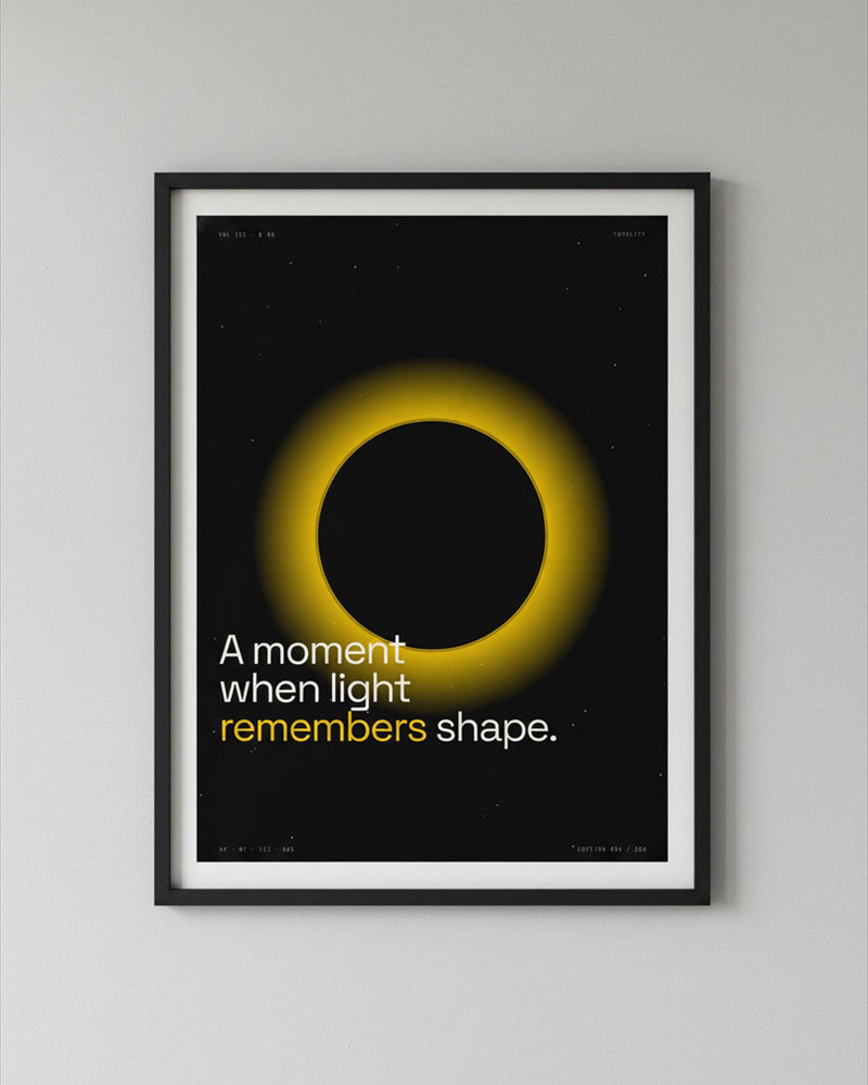 Solar Eclipse Art Print