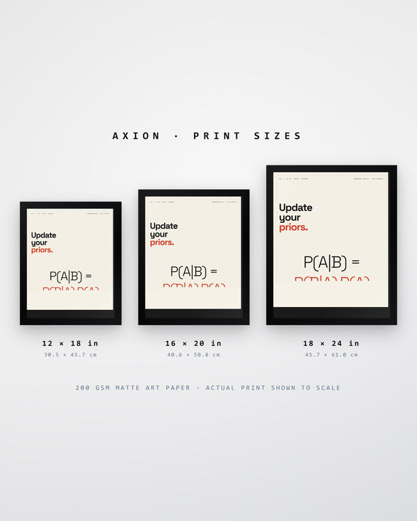 Bayes' Theorem Statistics Print