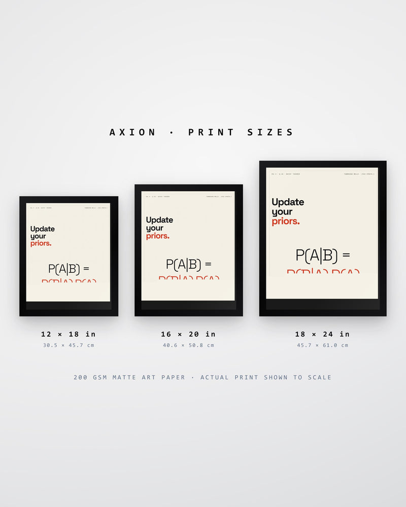 Bayes' Theorem Statistics Print