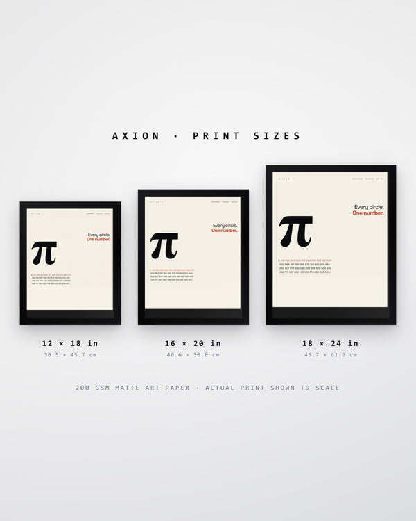Pi Wall Art Print