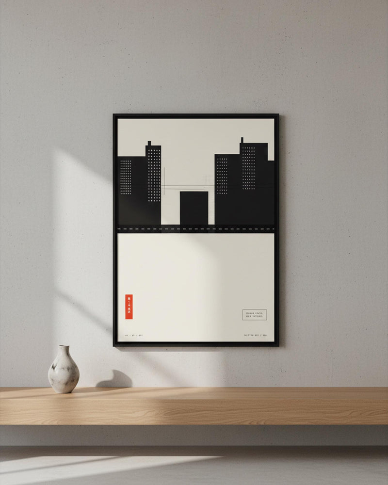 Build Future Minimalist Typographic Poster